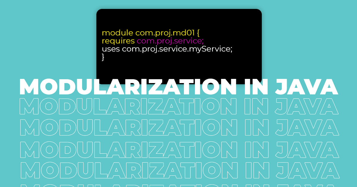 modularization in java